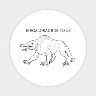Vintage Megalosaurus Magnet